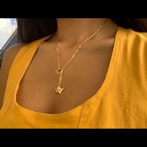 “Angel of mine” necklace /18k gold plated